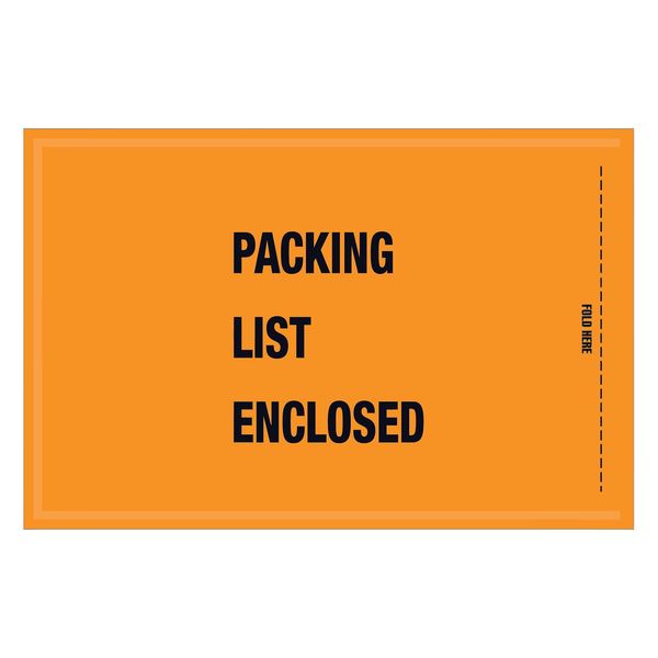 Mil-Spec Pcking Lst Enclsd Envpes, 5 1/4x8