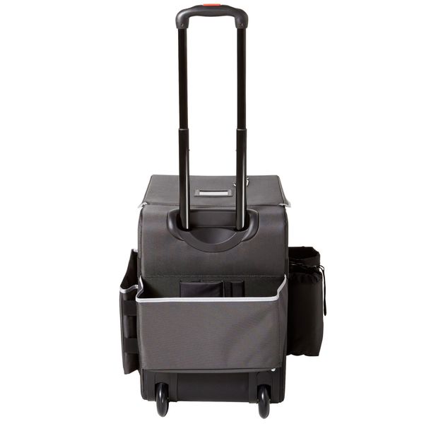 Housekeeping Cart, Black, 21-1/4 in.H
