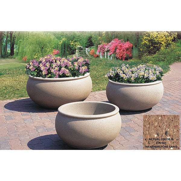 Planter, Oval, 42in.Lx36in.Wx20in.H