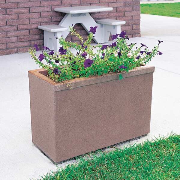 Planter, Rectangle, 36in.Lx18in.Wx18in.H