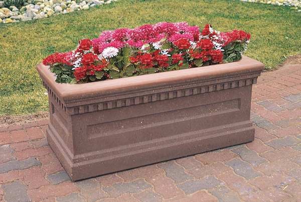 Planter, Rectangle, 48in.Lx24in.Wx20in.H
