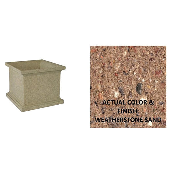 Planter, Square, 28in.Lx28in.Wx30in.H