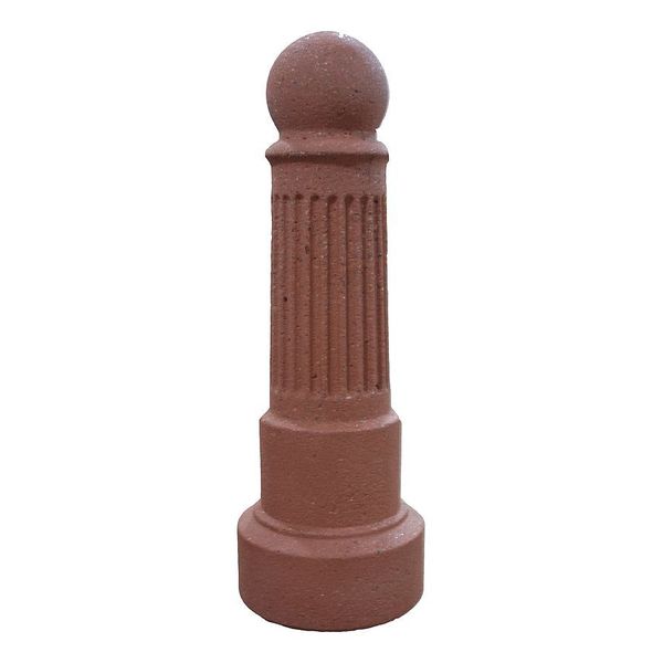 Bollard, Square, 14in.Lx14in.Wx39in.H