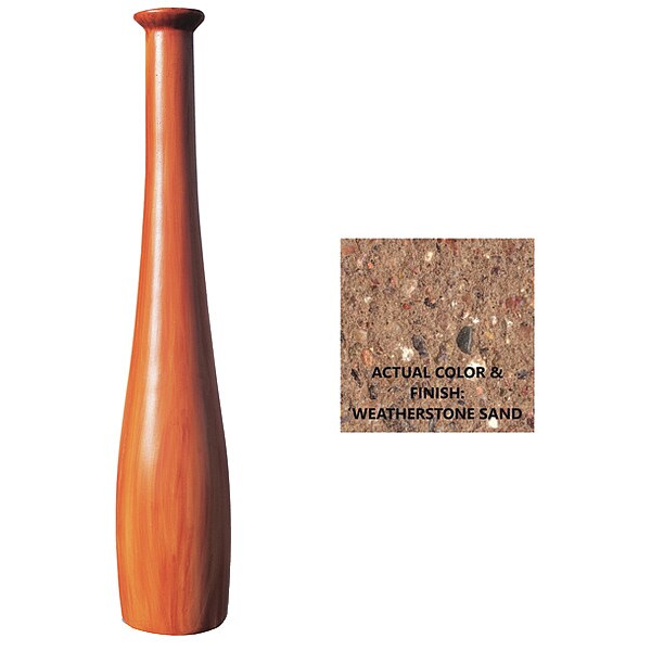 Bollard, Baseball, 12in.Lx12in.Wx78in.H