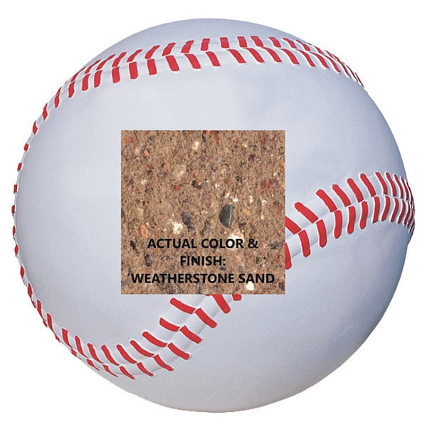 Bollard, Baseball, 24in.Lx24in.Wx24in.H