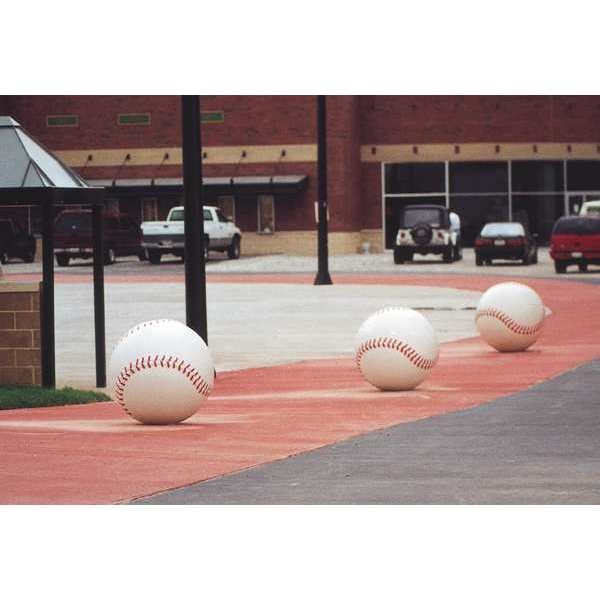 Concrete Bollard, 36 in. dia, Baseball/Softball
