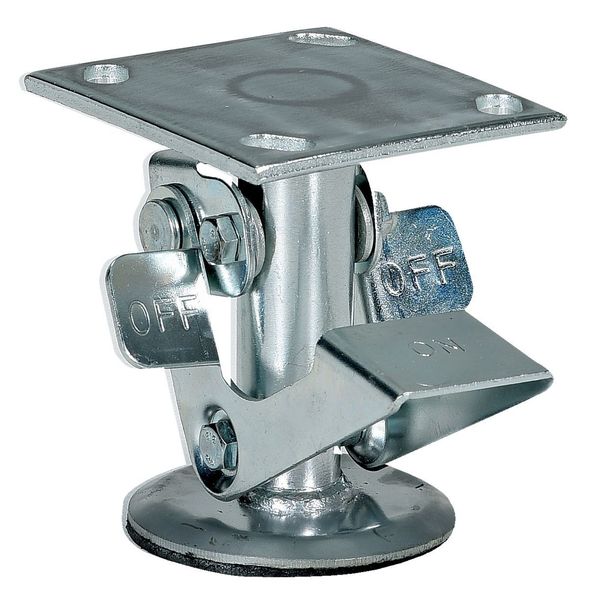 Floor Lck, Top Plate, 4-7/8 in H, 5 in Cstr