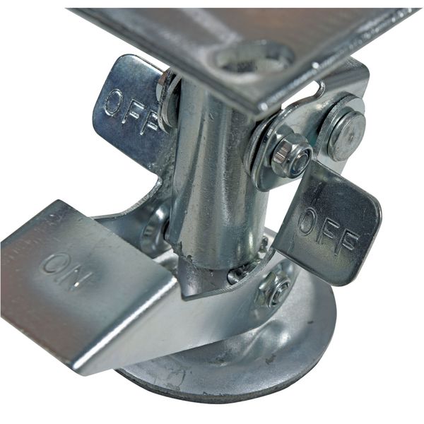 Floor Lck, Top Plate, 4-7/8 in H, 5 in Cstr