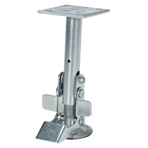 Floor Lck, Top Plate, 8-3/4 in H, 8 in Cstr