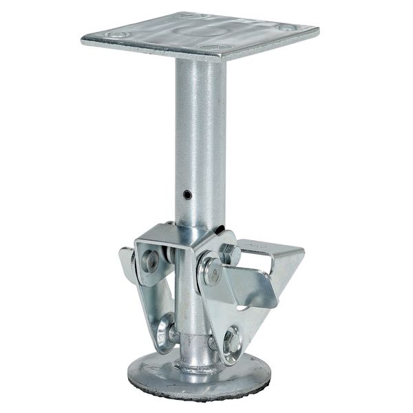 Floor Lck, Top Plate, 8-3/4 in H, 8 in Cstr