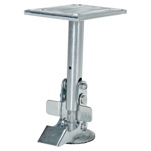 Floor Lck, Top Plate, 9-1/2 in H, 8 in Cstr