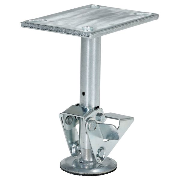Floor Lck, Top Plate, 9-1/2 in H, 8 in Cstr