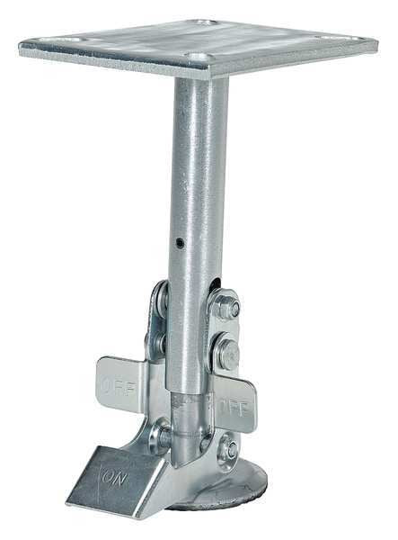 Floor Lck, Top Plate, 9-1/2 in H, 8 in Cstr