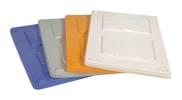 Gray Plastic Bulk Container Lid