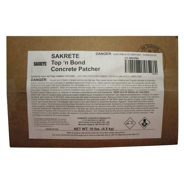 10 lb. Gray Concrete Patcher