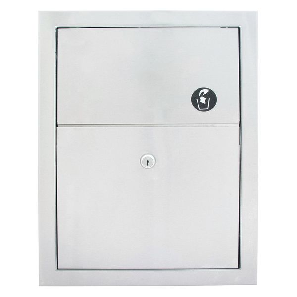 Napkin Disposal, 1.5 Gal, Recessed