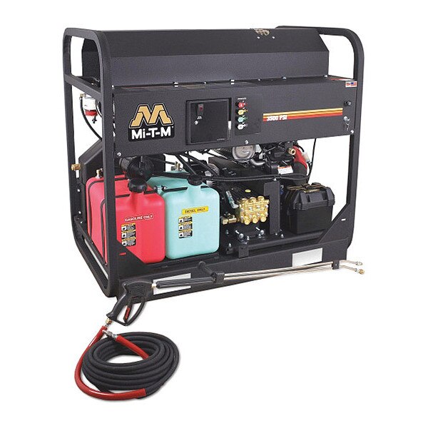 Heavy Duty 3500 psi Hot Water Gas Pressure Washer