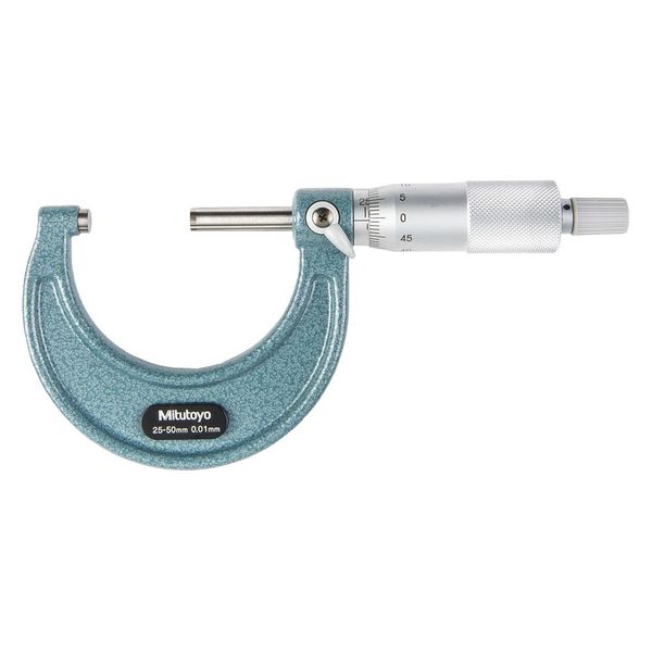 25 to 50/.01mm Outside Micrometer R