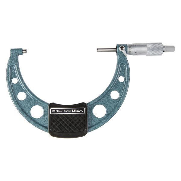 100 to 125/.01mm Outside Mic Ratchet