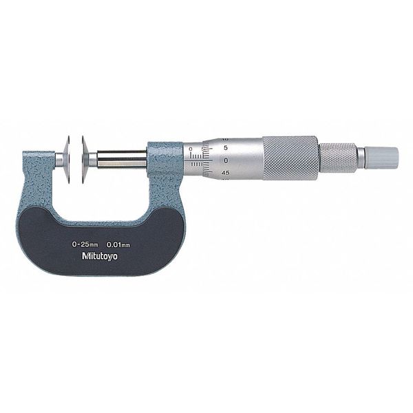 Disc Mic Non Rot Sp 0-25Mm
