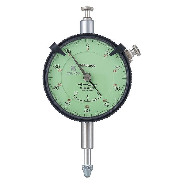 Dial Indicator, Long Stem 0-100, .01