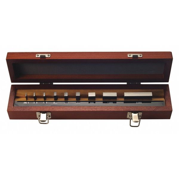 9 Pcs/Set, In, Rectangular, Asme 0