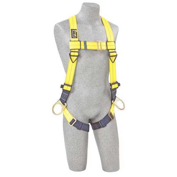 Full Body Harness, Vest Style, XL, Repel(TM) Polyester