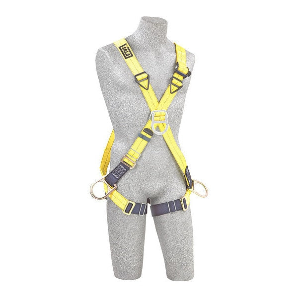 Full Body Harness, Crossover Style, 2XL, Repel(TM) Polyester