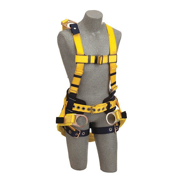 Full Body Harness, Vest Style, S, Polyester