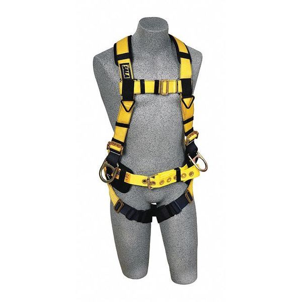 Full Body Harness, Vest Style, XL, Polyester