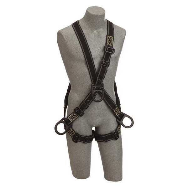 Arc Flash Full Body Harness, Crossover Style, XL, Nomex(R)/Kevlar(R)