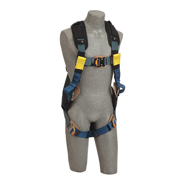 Arc Flash Rescue Full Body Harness, Vest Style, S, Nylon