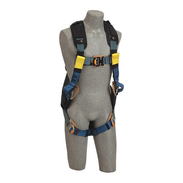Arc Flash Rescue Full Body Harness, Vest Style, L, Nylon