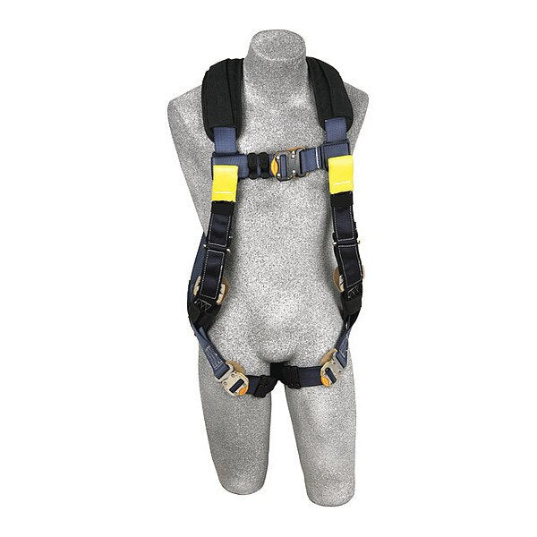 Arc Flash Rescue Full Body Harness, Vest Style, 2XL, Nylon