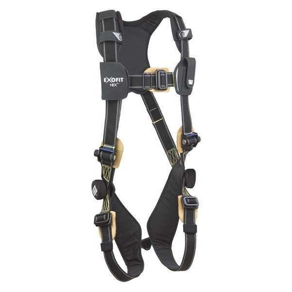 Arc Flash Full Body Harness, Vest Style, XL, Nomex(R)/Kevlar(R)