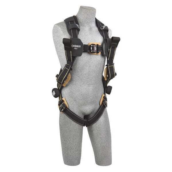 Arc Flash Rescue Full Body Harness, Vest Style, S, Nomex(R)/Kevlar(R)