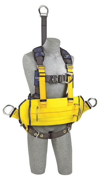 Harness, Vest Style, L, Gray