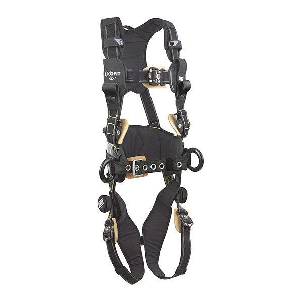 Arc Flash Rescue Full Body Harness, Vest Style, L, Nomex(R)/Kevlar(R)