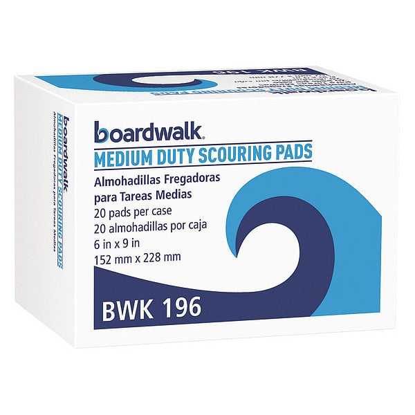 Duty Scour Pad, Green, 6