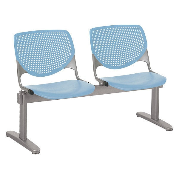 Sky BlueSeat Beam Seating, 22âL31âH, PolypropyleneSeat, Kool BeamSeries