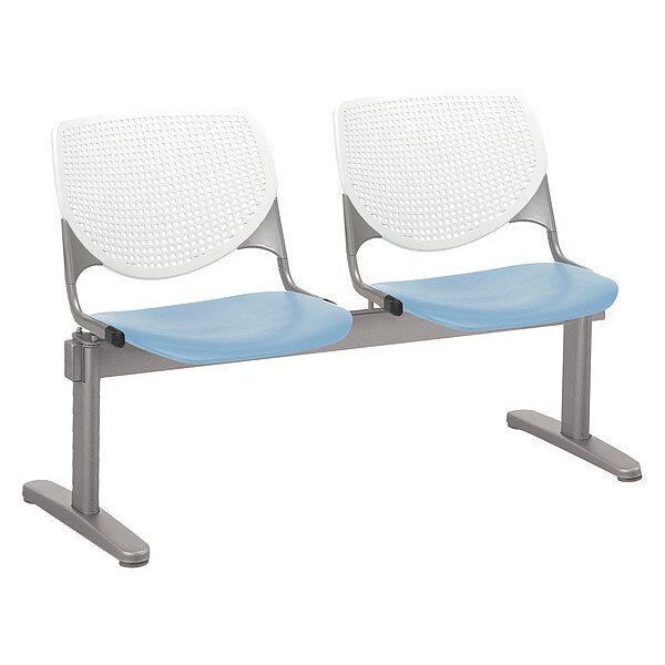 Sky BlueSeat Beam Seating, 22âL31âH, PolypropyleneSeat, Kool BeamSeries