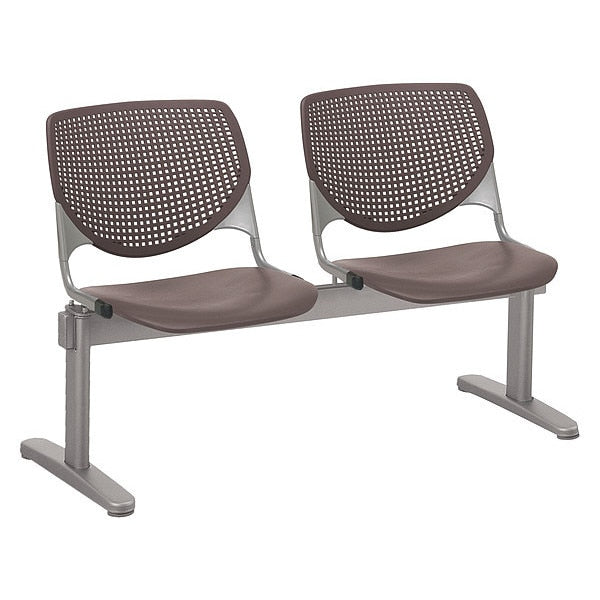 BrownstoneSeat Beam Seating, 22âL31âH, PolypropyleneSeat, Kool BeamSeries