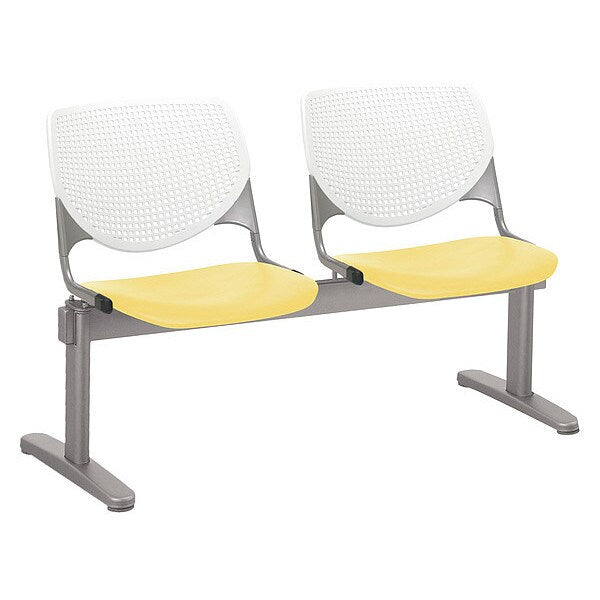 YellowSeat Beam Seating, 22âL31âH, PolypropyleneSeat, Kool BeamSeries