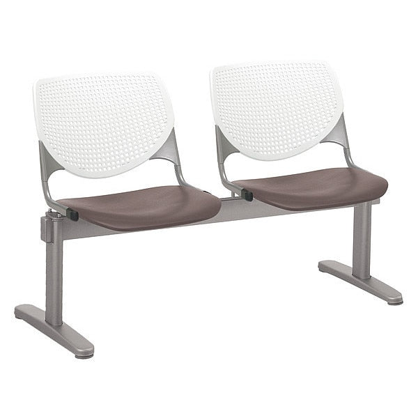 BrownstoneSeat Beam Seating, 22âL31âH, PolypropyleneSeat, Kool BeamSeries