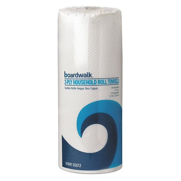 Boardwalk Perforated Roll Paper Towels, 2, 85, White