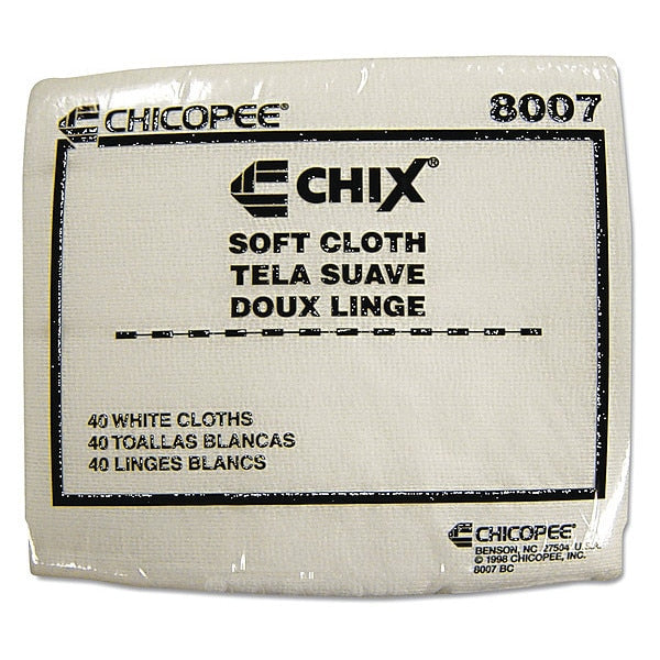 Soft Cloths, 13 x 15, White, PK1200