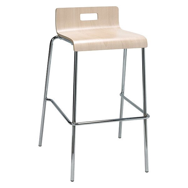 Low Back Barstool, Natural