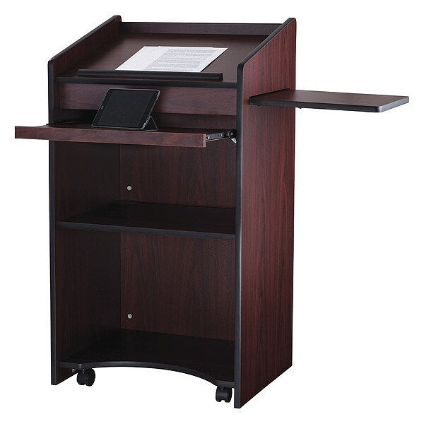 Floor Lectern w/Two Shelves