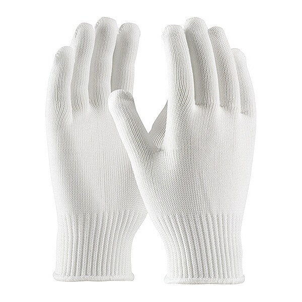 CE Gloves, Lightweight, White, L, PR