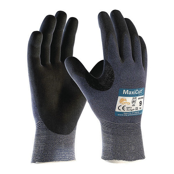 Gloves, Cut Resistant, Blue, 3X-L, PR
